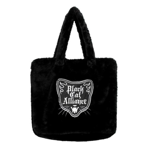 LISTEN FLAVOR　リッスンフレーバー　黒猫同盟ファートートバッグ【BLACK】
