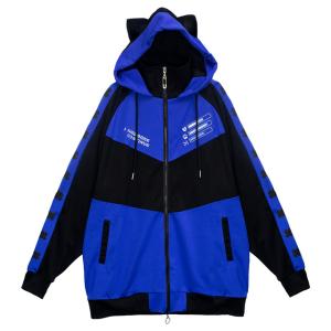 LISTEN FLAVOR リッスンフレーバー ゲーミング猫耳ジャージパーカー 