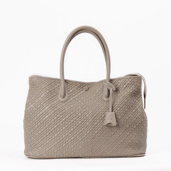 《日経マガジンスタイル掲載》　山羊革イントレチャートトートバッグ【PID】 PAH103