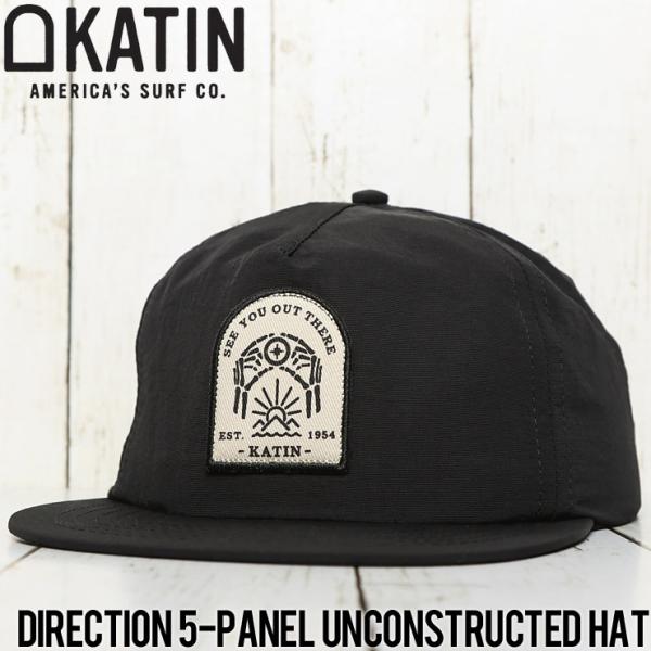 KATIN ケイティン DIRECTION 5-PANEL UNCONSTRUCTED HAT スナ...