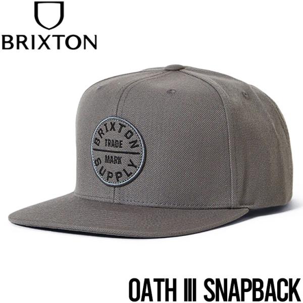 【送料無料】スナップバックキャップ 帽子 BRIXTON ブリクストン OATH III SNAPB...