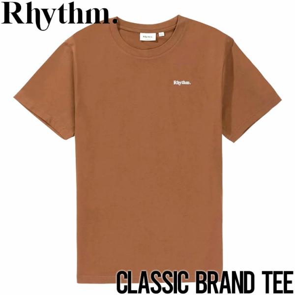 半袖Tシャツ Rhythm リズム CLASSIC BRAND S/S TEE CL21M-PT09...