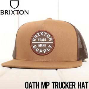 【送料無料】メッシュキャップ 帽子 BRIXTON ブリクストン OATH MP TRUCKER HAT 11627 LBSPA 日本代理店正規品｜itempost