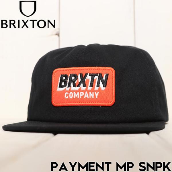 【送料無料】スナップバックキャップ 帽子 BRIXTON ブリクストン PAYMENT MP SNP...