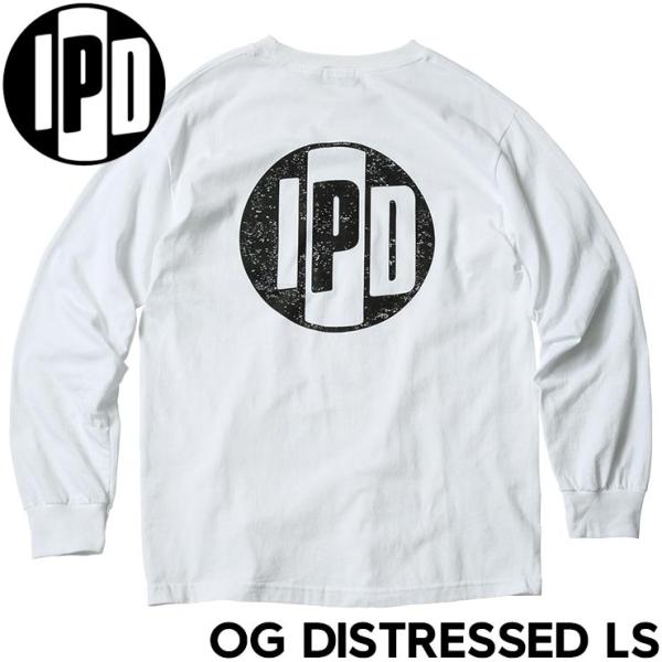 【送料無料】ロングスリーブTEE ロンT IPD アイピーディー OG DISTRESSED L/S...