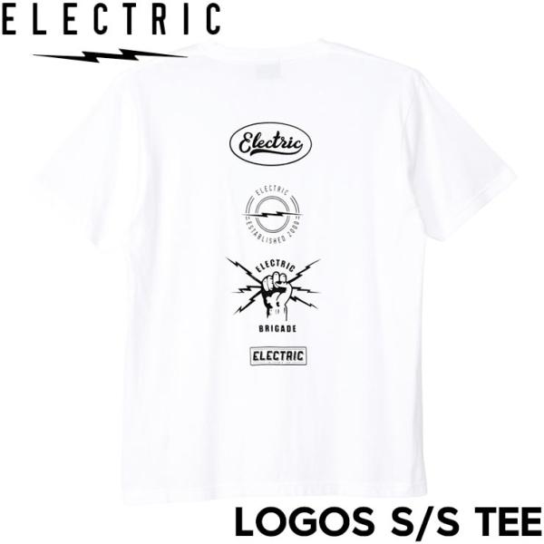 【送料無料】半袖Tシャツ ELECTRIC エレクトリック LOGOS S/S TEE E25ST0...