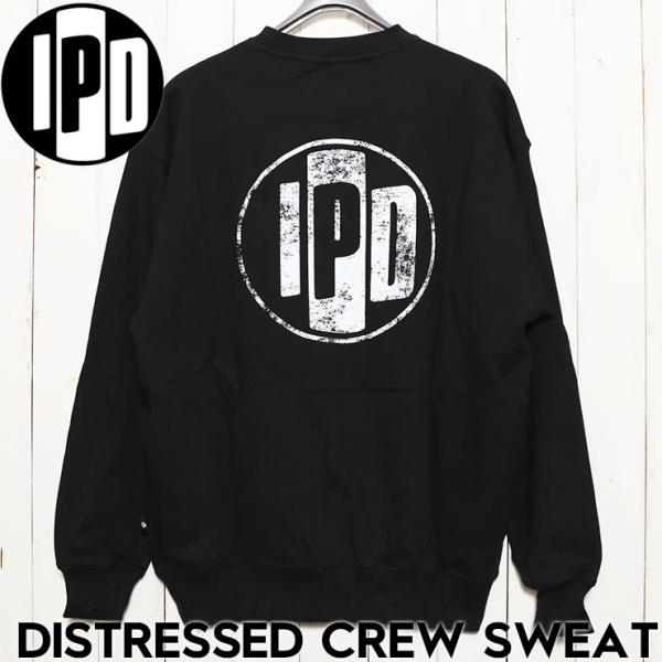【送料無料】クルーネック スウェット トレーナー IPD アイピーディー OG DISTRESSED...
