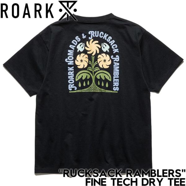 半袖Tシャツ ROARK ロアーク RUCKSACK RAMBLERS FINE TECH DRY ...