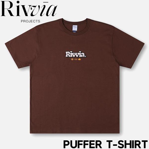 【送料無料】半袖Tシャツ Rivvia PROJECTS リヴィアプロジェクツ PUFFER T-S...