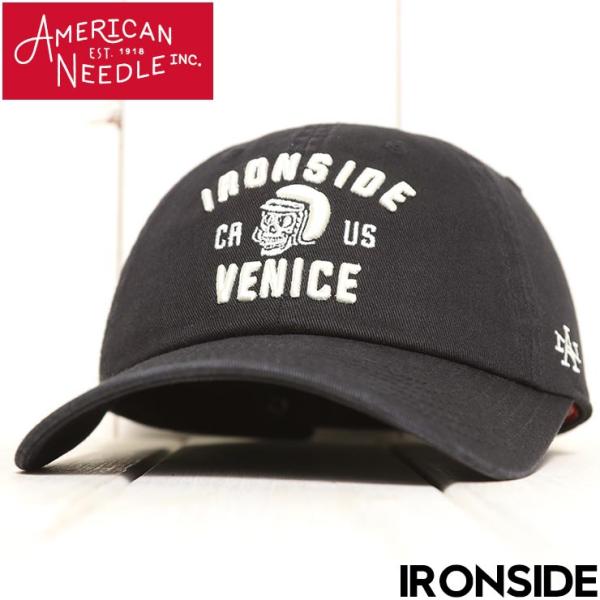 ストラップキャップ 帽子 AMERICAN NEEDLE アメリカンニードル Ironside Ba...