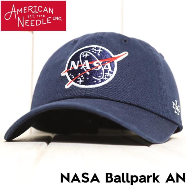 ストラップキャップ 帽子 AMERICAN NEEDLE アメリカンニードル NASA Ballpa...