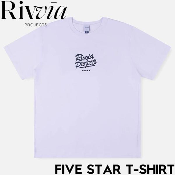 【送料無料】半袖Tシャツ Rivvia PROJECTS リヴィアプロジェクツ FIVE STAR ...