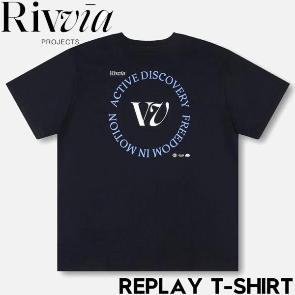 【送料無料】半袖Tシャツ Rivvia PROJECTS リヴィアプロジェクツ REPLAY T-S...