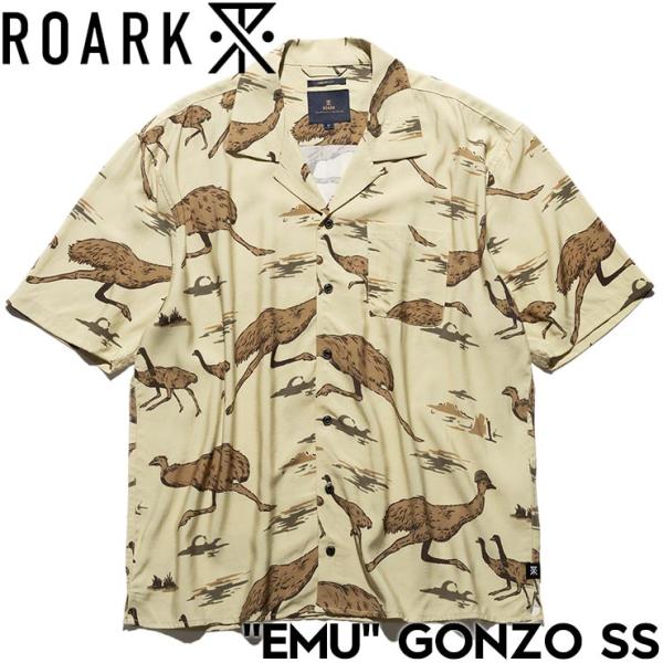 【送料無料】半袖シャツ THE ROARK REVIVAL ロアークリバイバル EMU GONZO ...