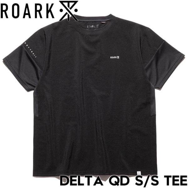 ROARK（ロアーク） Tシャツ メンズ 半袖 吸汗速乾 接触冷感 抗菌防臭 ストレッチ DELTA...