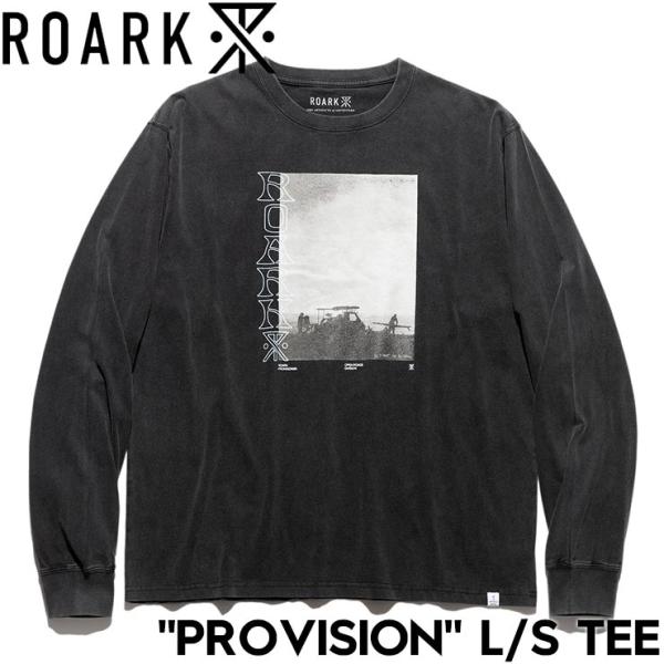 ROARK REVIVAL ロアーク リバイバル PROVISION L/S TEE 長袖Tシャツ ...