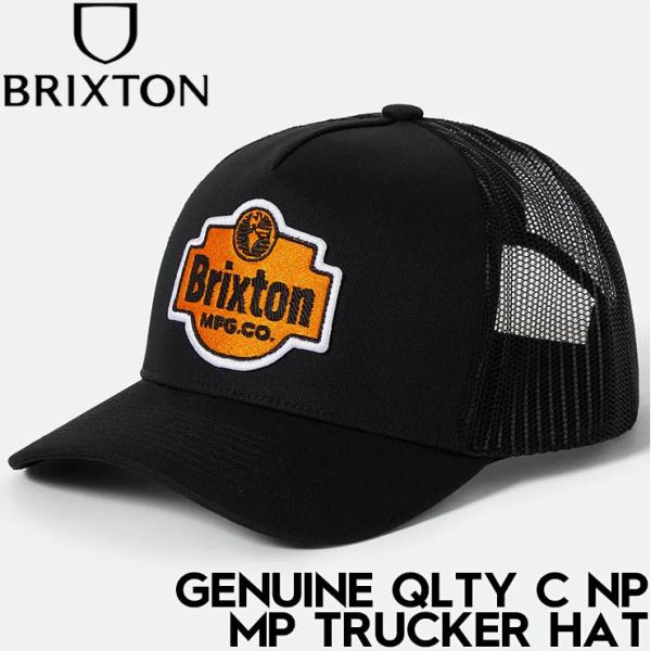 BRIXTON ブリクストン GENUINE QLTY C NP MP TRUCKER HAT メッ...