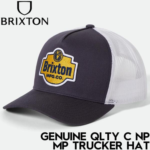 BRIXTON ブリクストン GENUINE QLTY C NP MP TRUCKER HAT メッ...