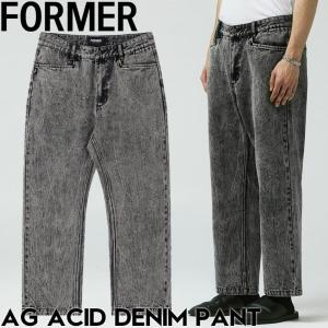 FORMER フォーマー AG ACID DENIM PANT BLACK デニム ジーンズ パンツ オースティン・ジレット FPA-25304 日本代理店正規品
