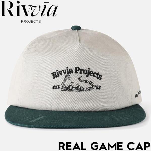 Rivvia PROJECTS リヴィアプロジェクツ REAL GAME CAP ストラップバックキ...