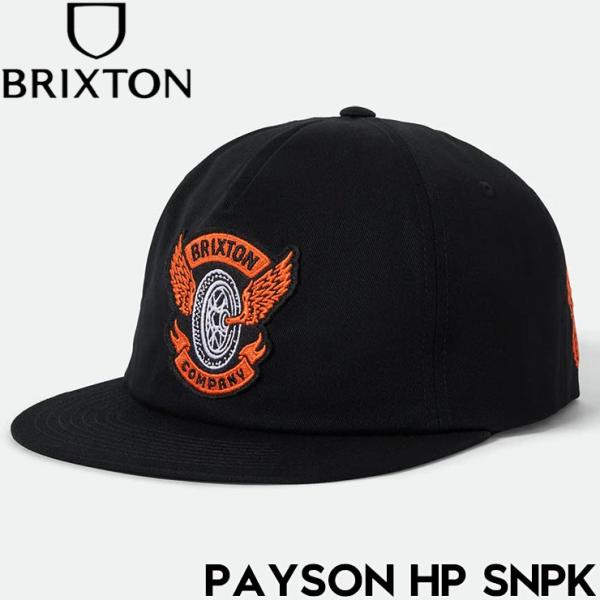 BRIXTON ブリクストン PAYSON HP SNPK - BLACK スナップバックキャップ ...