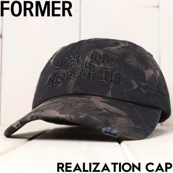 FORMER フォーマー REALIZATION CAP ストラップバックキャップ 帽子 FHW-2...