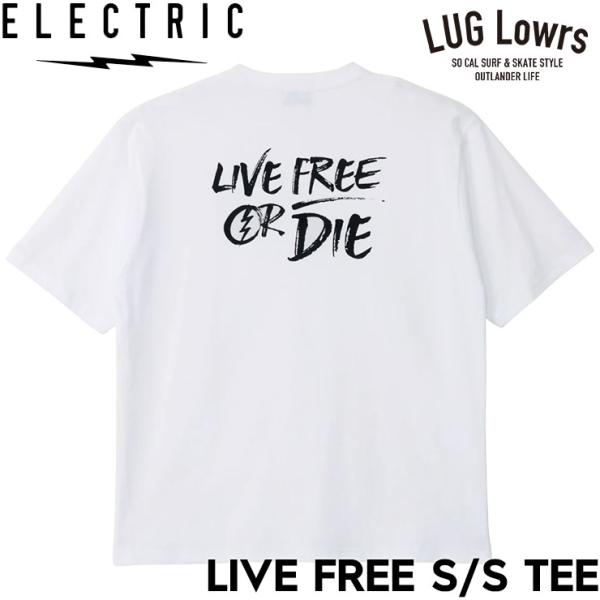 ELECTRIC エレクトリック Tシャツ メンズ 半袖Tシャツ プリントTシャツ コットンTシャツ...