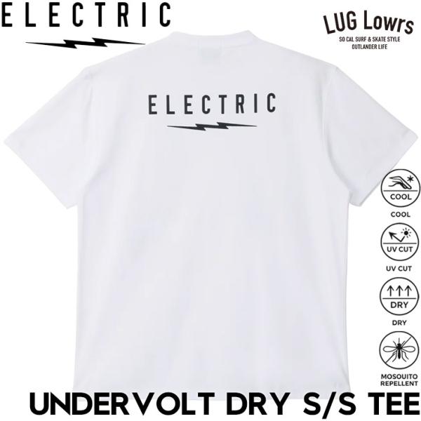 ELECTRIC エレクトリック Tシャツ メンズ 半袖Tシャツ ドライTシャツ UVカット 吸水速...