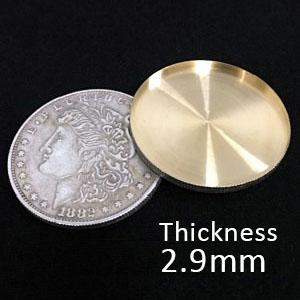 エキスパンデット・フルシェルコイン：モルガン（ワンダラー）2.9mm/Expanded Shell ...