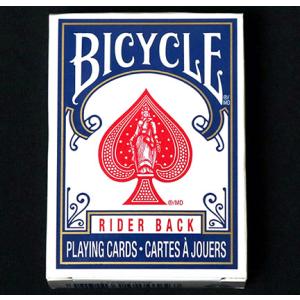 ミニバイスクル：青 / Mini Bicycle Cards