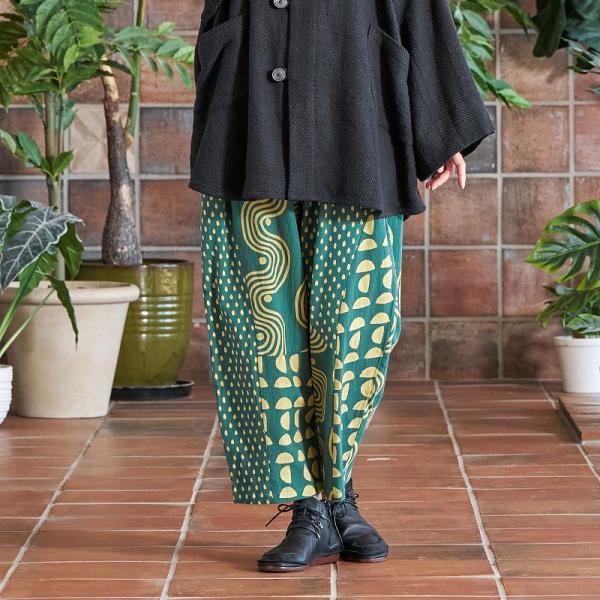 ダブプリントミックスパンツ