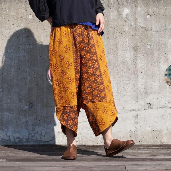 ラフグドゥリー スリットパンツ