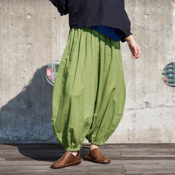 コットンアラジンパンツ