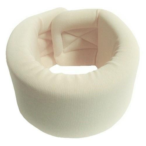 【頚椎ヘルニア】【ムチウチ】頸椎固定用 ソフトカラーMサイズ：アイボリー