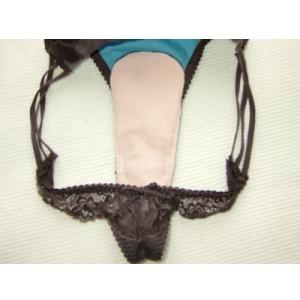 Tバック用ライナー:ローンパープル花の詳細画像3