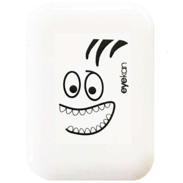 【レンズケース】【コンタクトレンズ】 フェイス コンタクトレンズケース：グーフィー