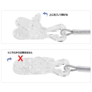 【両耳用】 補聴器落下防止クリップ付き ストラ...の詳細画像2