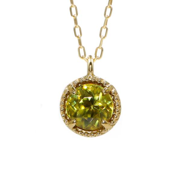 スフェーン ネックレス ミルグレイン /c0511sf