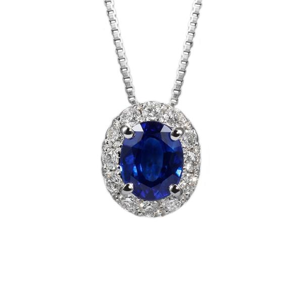 ロイヤルブルーサファイア ネックレス /c0579sr