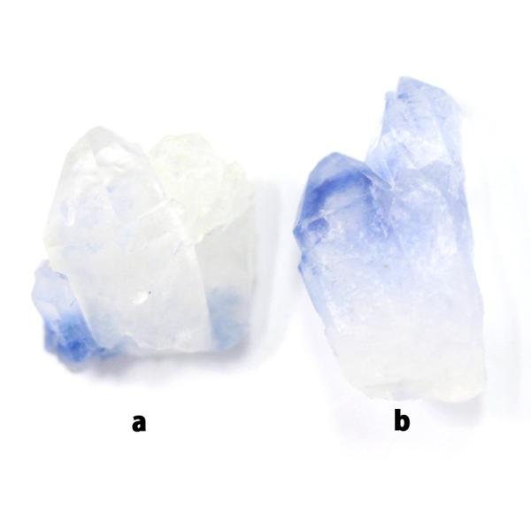 【USAツーソンミネラルショー商品】超プレミア！水晶に浮かぶ深いブルー★流通量極少アイテム★ブラジル...