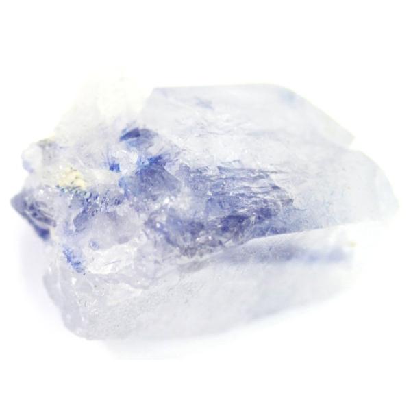 【USAツーソンミネラルショー商品】超プレミア！水晶に浮かぶ深いブルー★流通量極少アイテム★ブラジル...