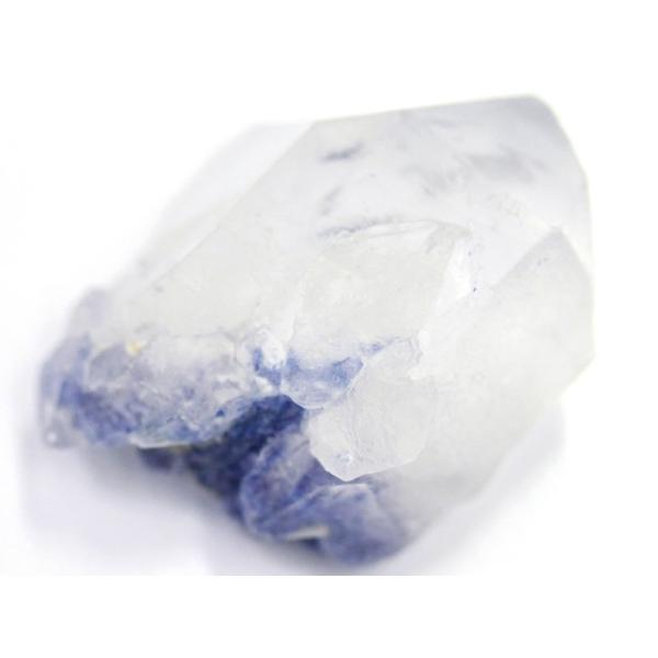 【USAツーソンミネラルショー商品】超プレミア！水晶に浮かぶ深いブルー★流通量極少アイテム★ブラジル...