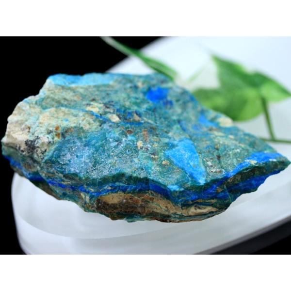 希少！高発色★人生に喜びをもたらす石★天然石/ブルーオパール(Blue Opal/蛋白石)/原石/1...