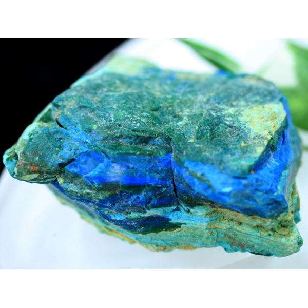 希少！高発色★人生に喜びをもたらす石★天然石/ブルーオパール(Blue Opal/蛋白石)/原石/1...