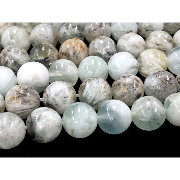 たっぷり天使の羽！★天然石ビーズ/エンジェルフェザーフローライト（Fluorite、石花蛍石）/ラウ...