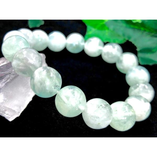 たっぷり天使の羽！★天然石ブレスレット/エンジェルフェザーフローライト（Fluorite、石花蛍石）...