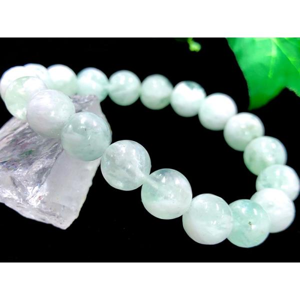 たっぷり天使の羽！★天然石ブレスレット/エンジェルフェザーフローライト（Fluorite、石花蛍石）...