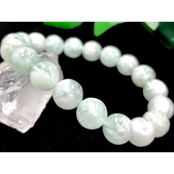 たっぷり天使の羽！★天然石ブレスレット/エンジェルフェザーフローライト（Fluorite、石花蛍石）...