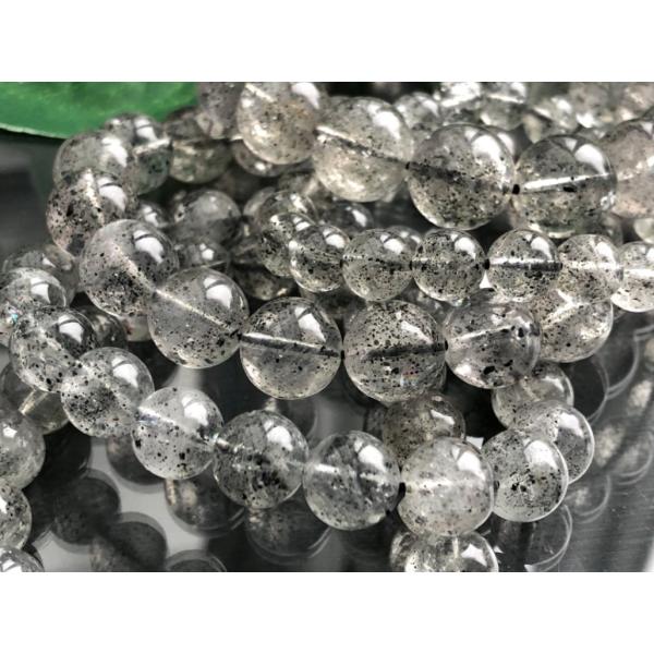 希少色★天然石ブレスレット/ブラックスーパーセブン/約11mm/1本【天然石/パワーストーン】【アメ...