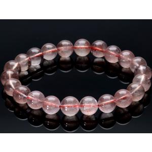 レア品　濃い赤色　キラキラ　天然石マイカストロベリークォーツ約13mm 高品質【美品】【濃い赤色】天然石マイカストロベリークォーツ約12.9